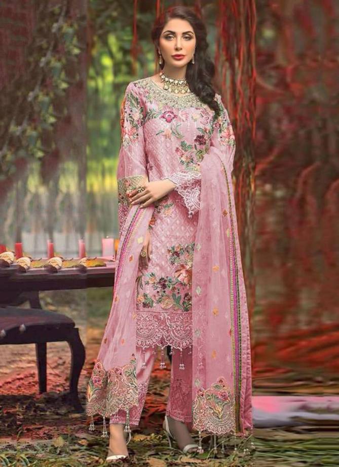 RAMSHA CRIMSON nx Latest fancy Designer Heavy Festive Wear Georgette With Heavy Embroidery Patch Work Pakistani Salwar Suit Collection